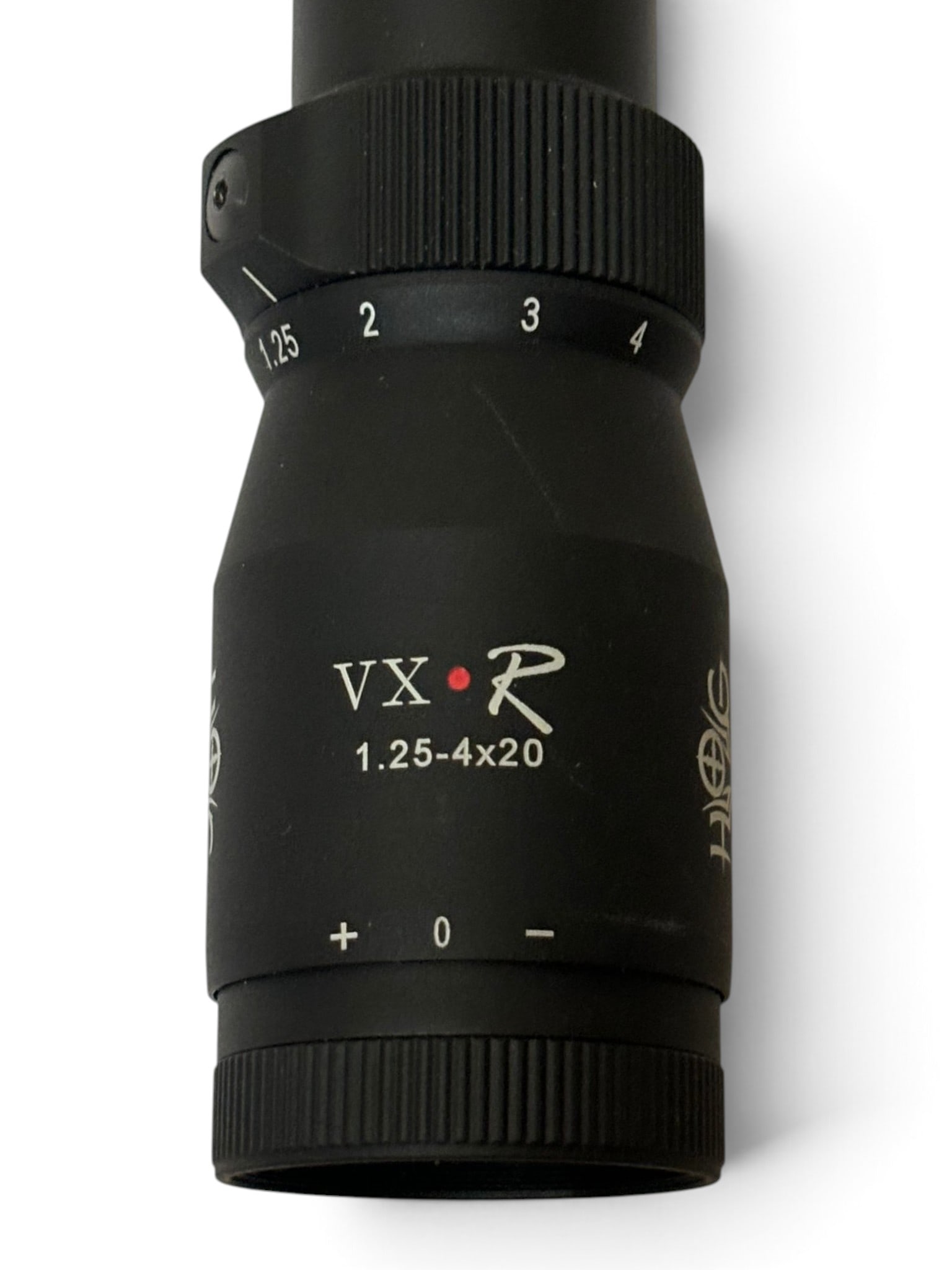 Leupold Hog VX-R 1.25-4x20 Fire-Dot Pig Plex 30mm Scope with Lens Covers - 2