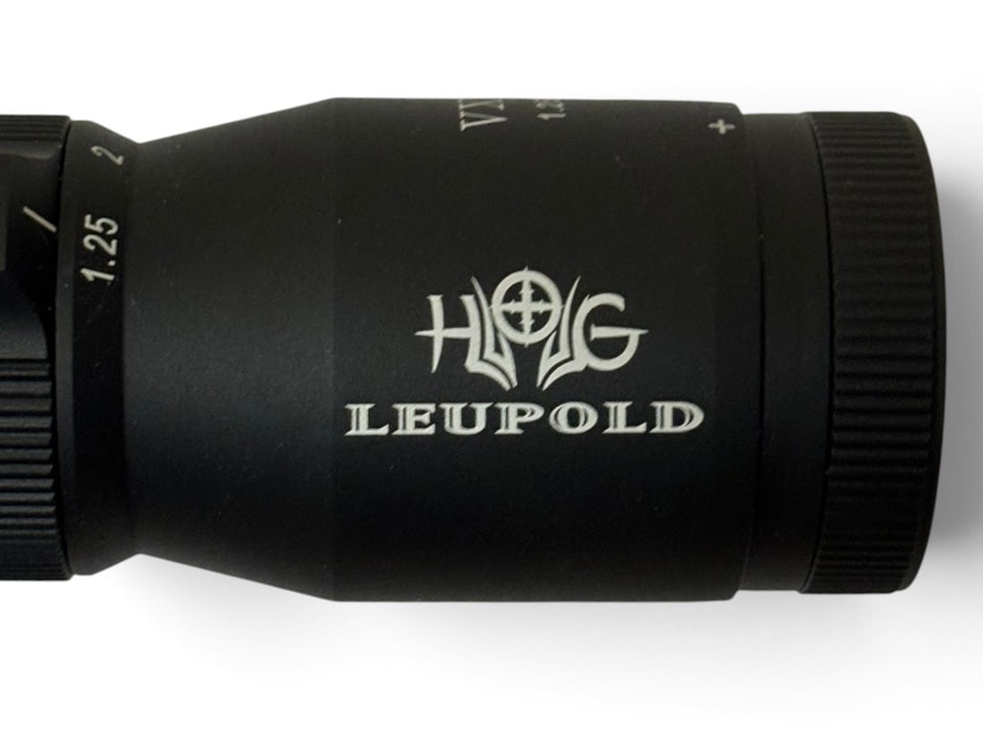 Leupold Hog VX-R 1.25-4x20 Fire-Dot Pig Plex 30mm Scope with Lens Covers - 3