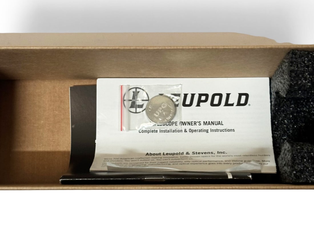 NIB Leupold Hog VX-R 1.25-4x20 Fire-Dot Pig Plex Illuminated 30mm Scope - 3