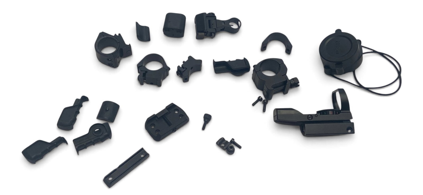 Lot of Scope Rings and Other Gun Accessories: See photos for what’s all here