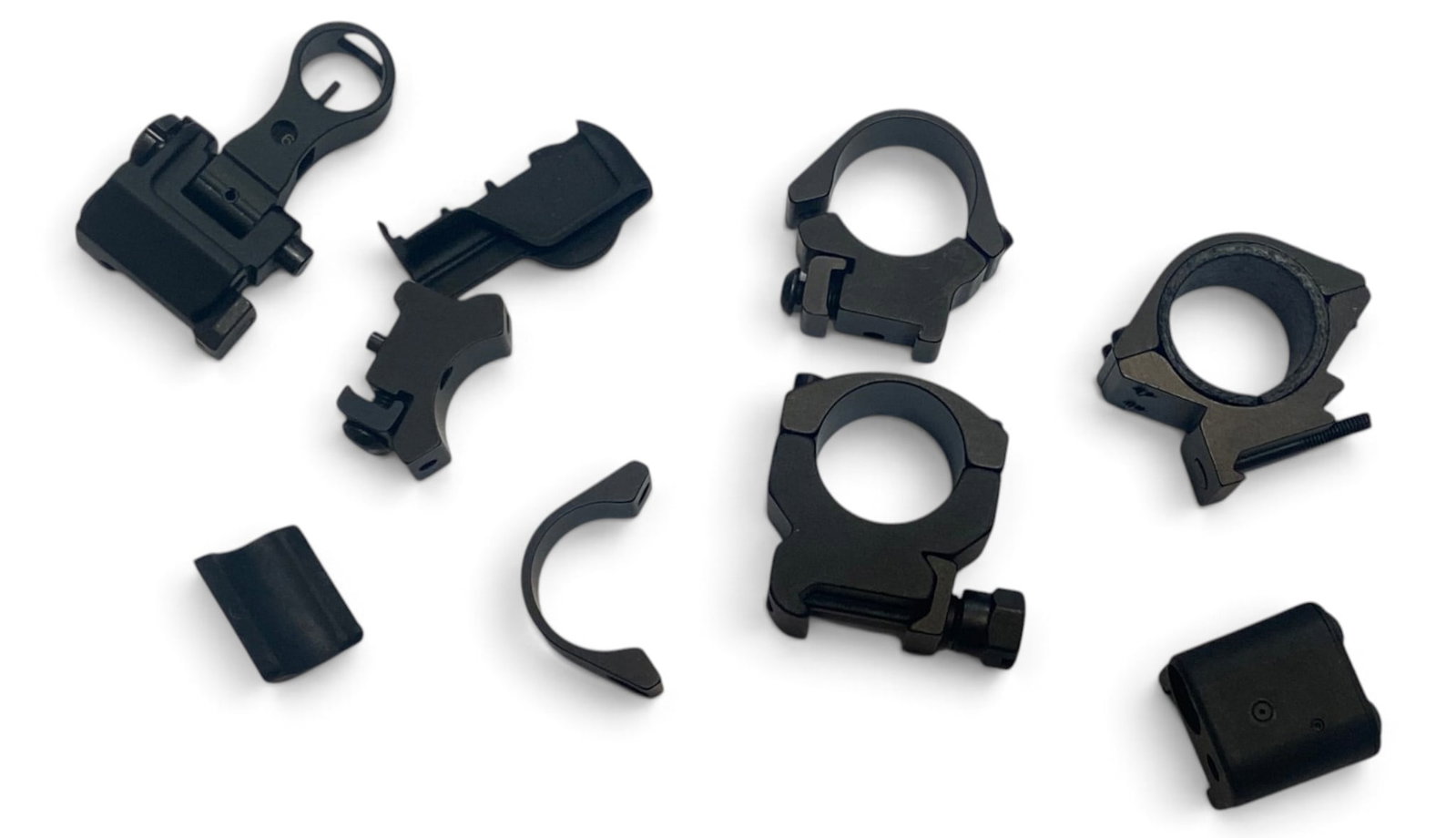 Lot of Scope Rings and Other Gun Accessories - 5