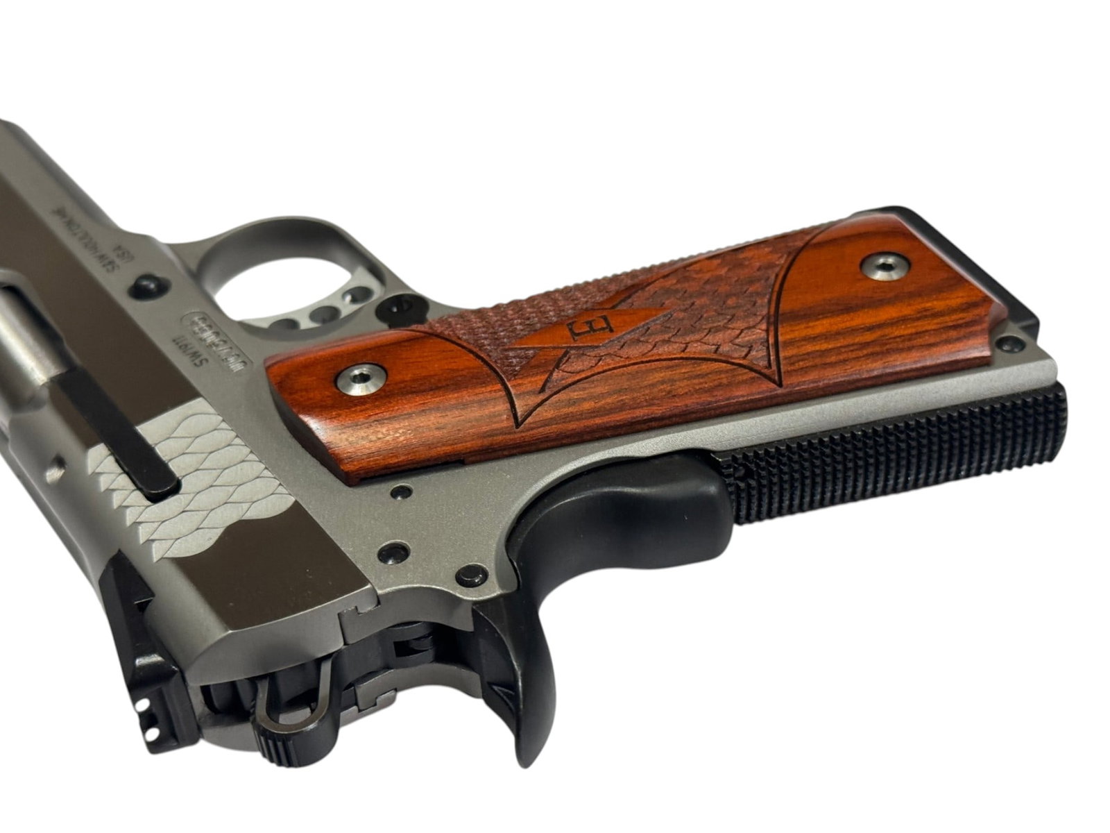LNIB Smith & Wesson SW1911 E-Series .45 ACP Stainless 5” Pistol in Original Box  - 19