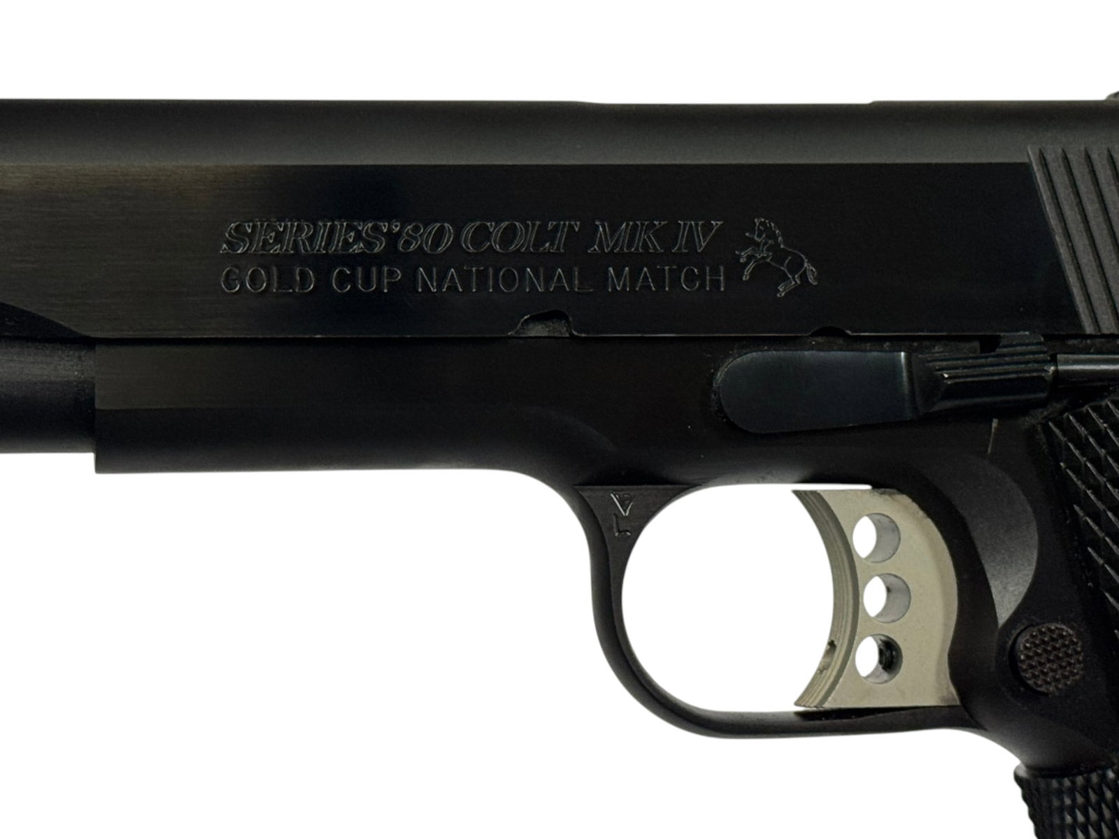 LNIB Colt 1911 National Match Gold Cup Series 80 .45 ACP Pistol w/ Original Box & 3 Mags - 10