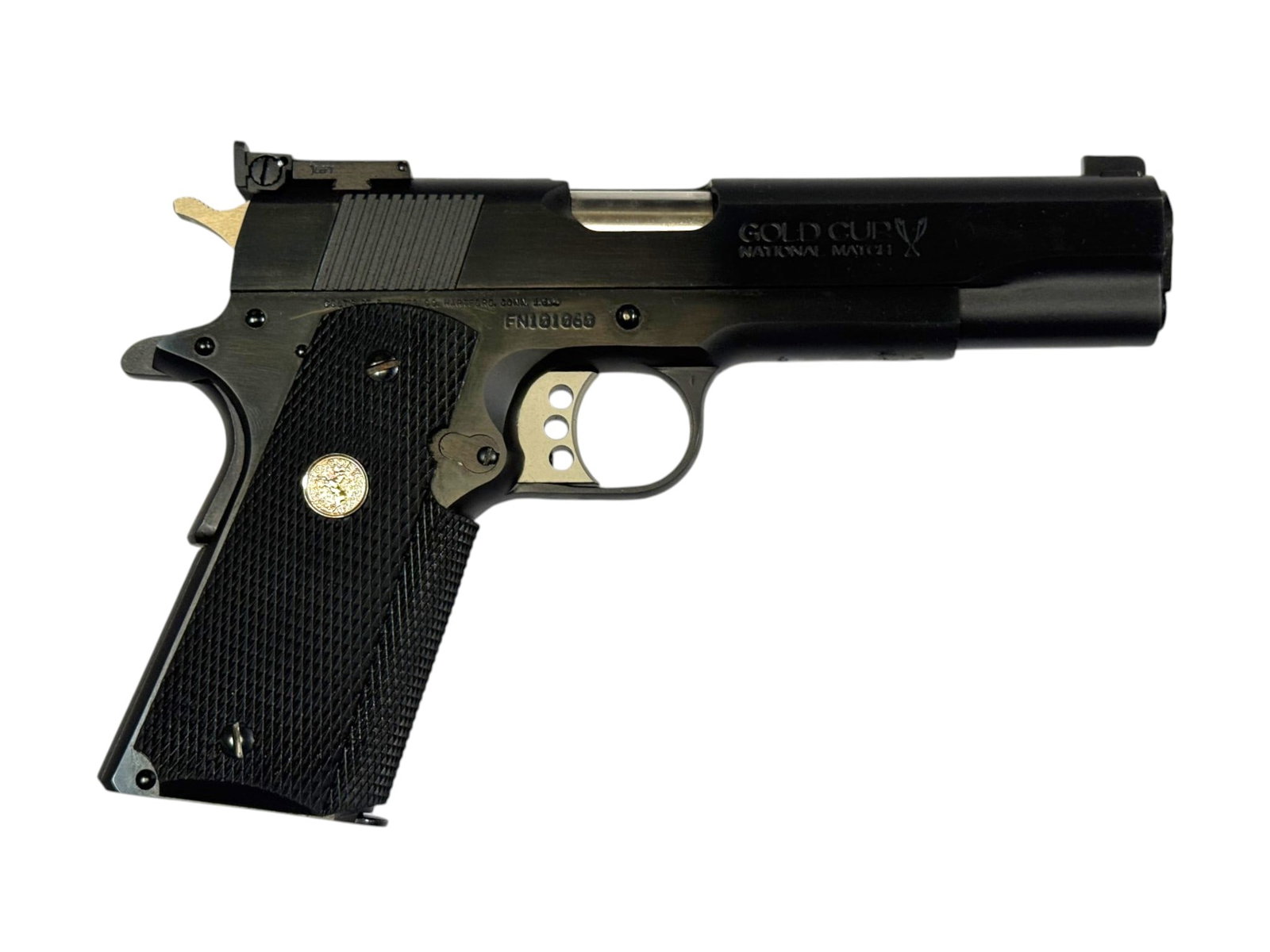 LNIB Colt 1911 National Match Gold Cup Series 80 .45 ACP Pistol w/ Original Box & 3 Mags - 3