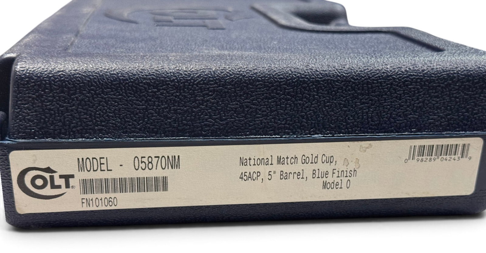 LNIB Colt 1911 National Match Gold Cup Series 80 .45 ACP Pistol w/ Original Box & 3 Mags - 5