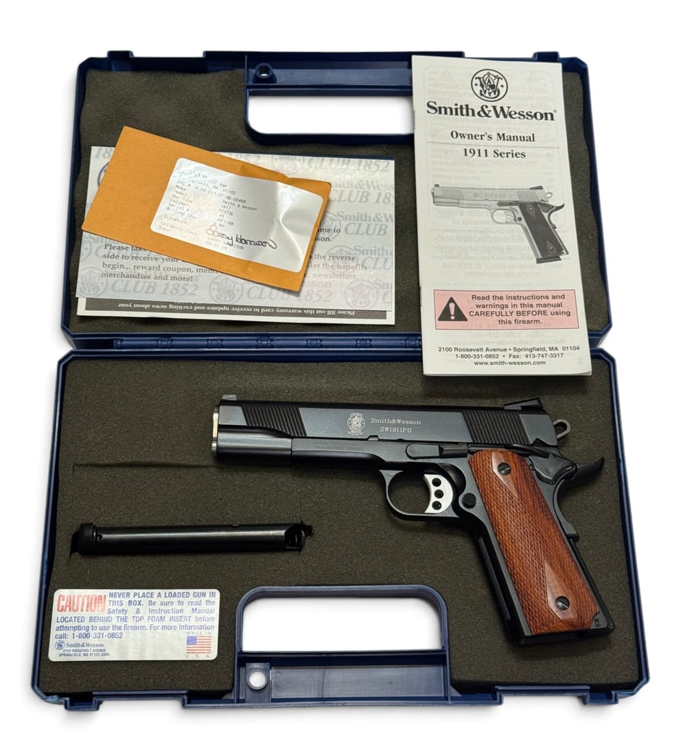 LNIB Smith & Wesson SW1911PD .45 ACP 5” Pistol in Original Box - 4