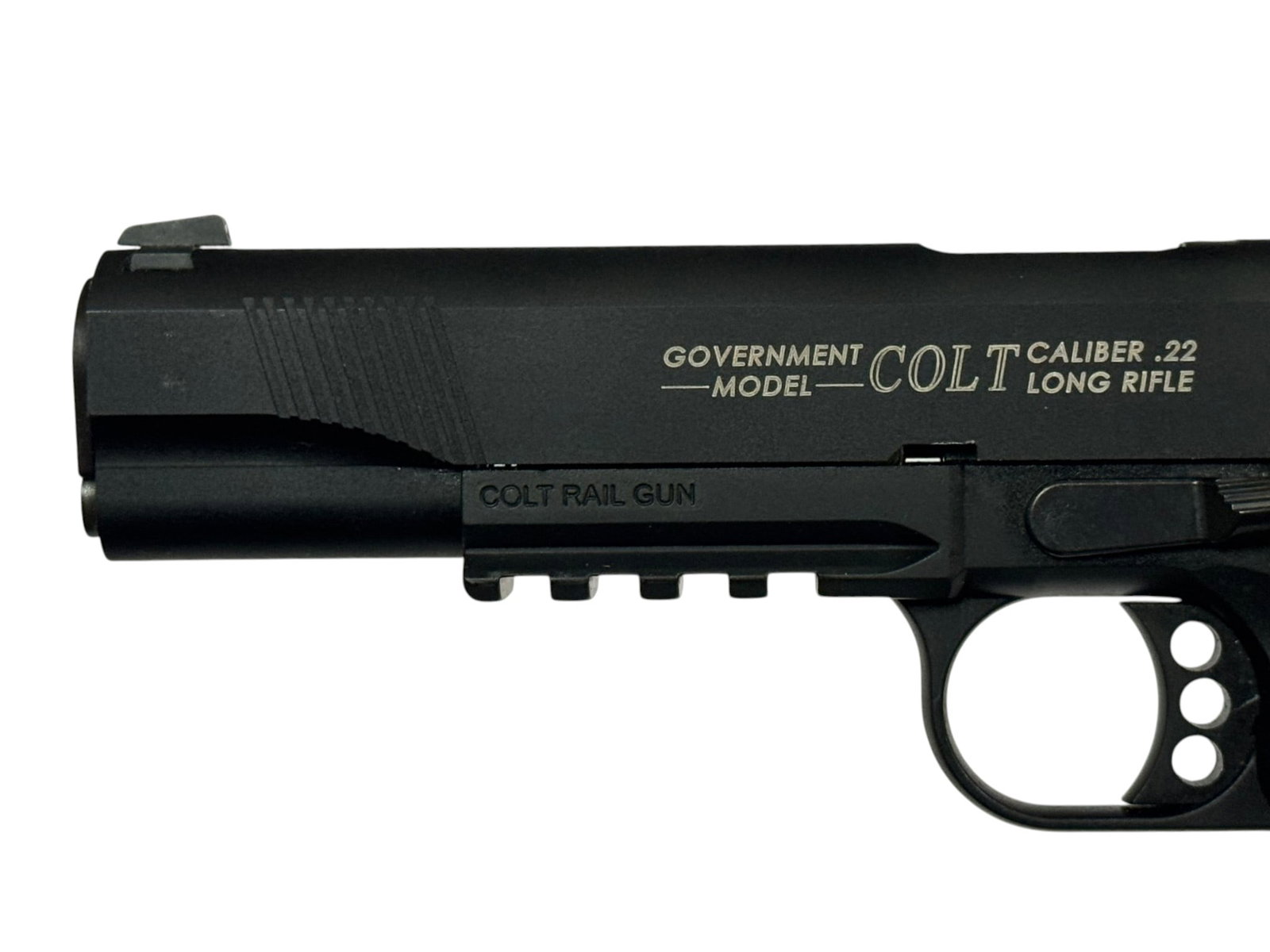 LNIB German Walther / Colt 1911 Rail Gun .22 LR Semi-Automatic Pistol w/ Original Box - 10