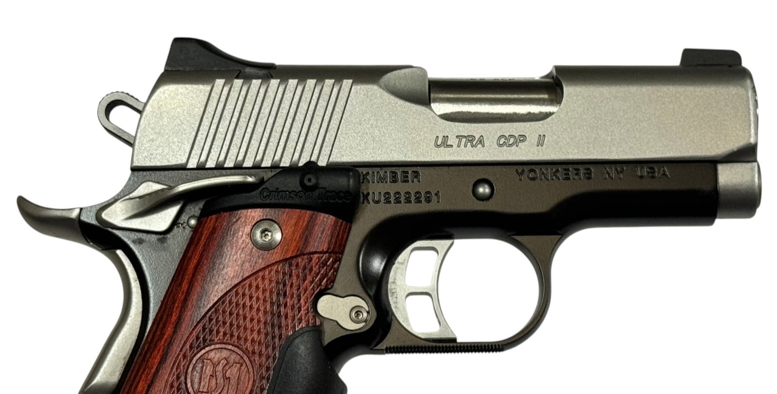 Excellent Kimber Ultra CDP II .45 ACP Compact Pistol w/ 3 Mags & Lasergrip - 4