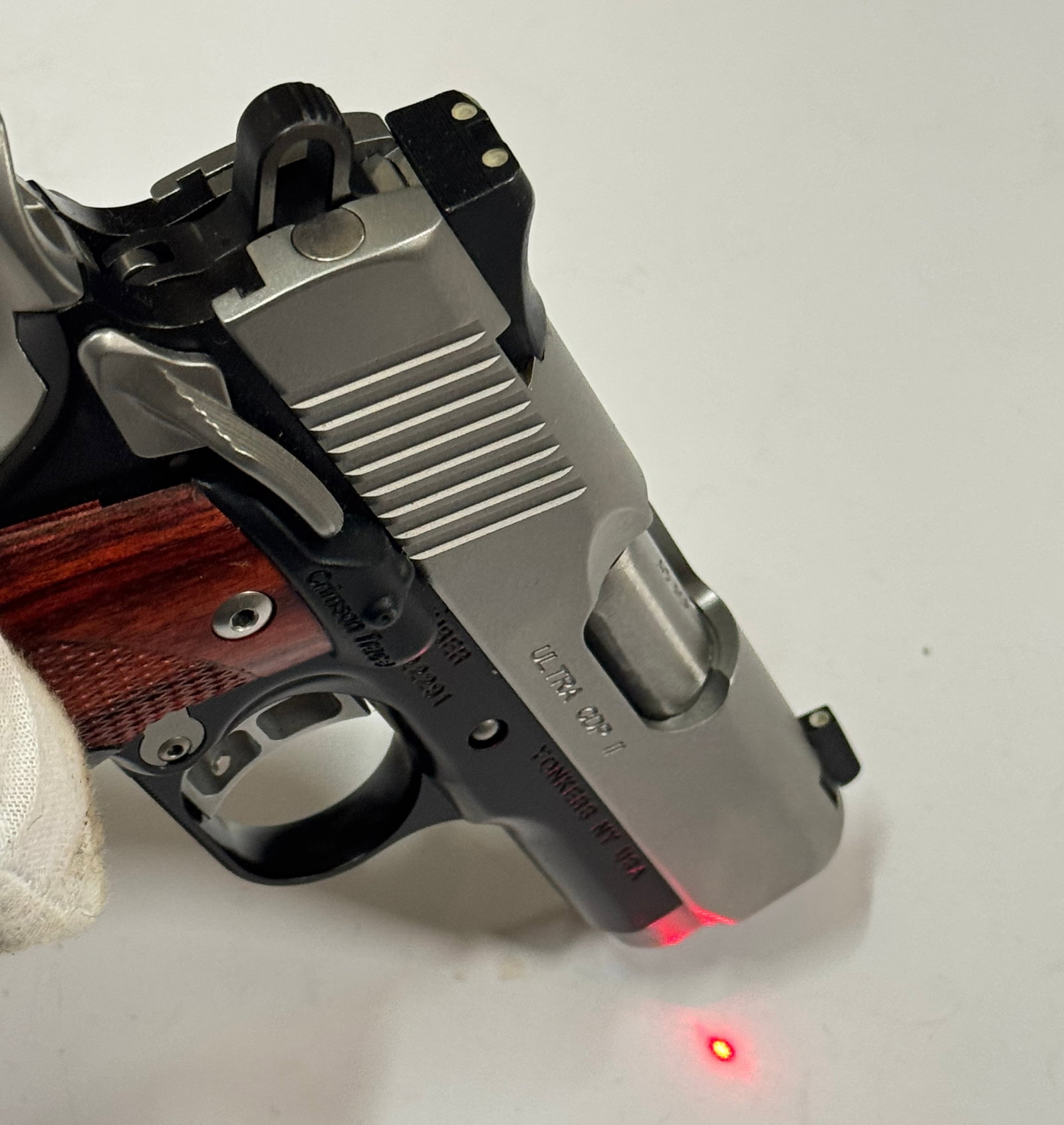 Excellent Kimber Ultra CDP II .45 ACP Compact Pistol w/ 3 Mags & Lasergrip - 5