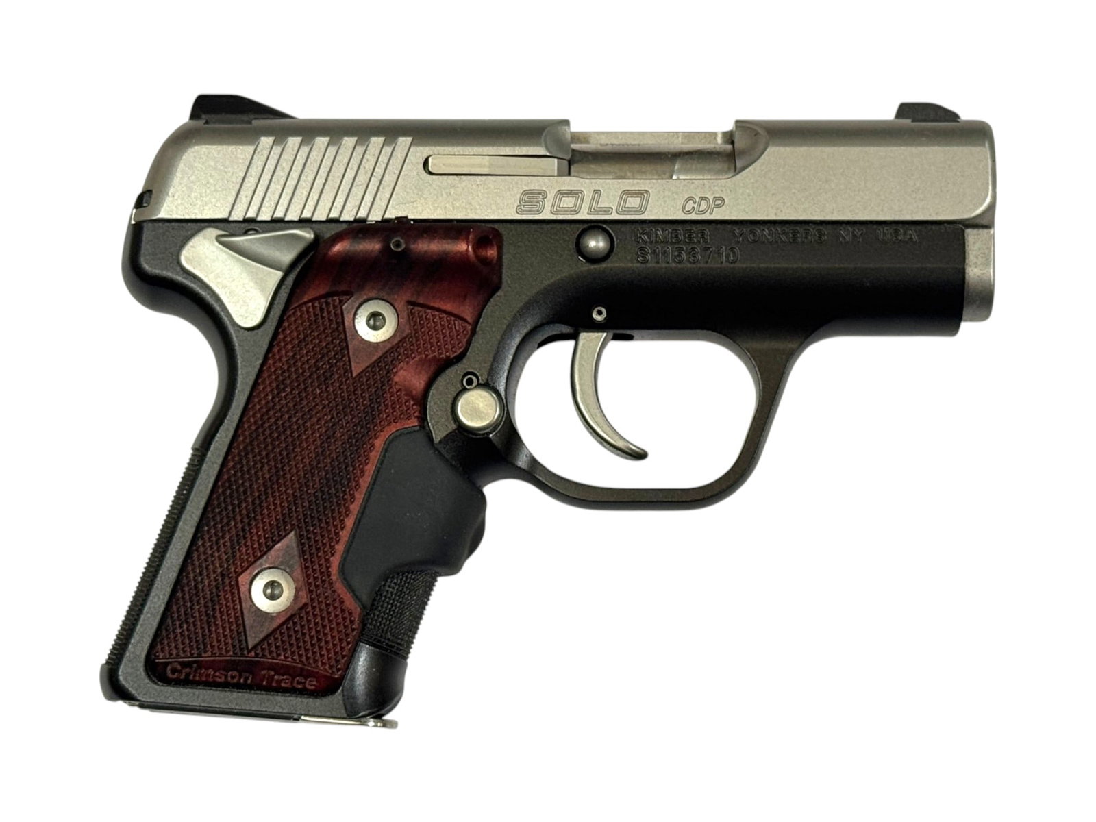 Excellent Kimber Solo CDP Semi-Automatic 9mm Compact Pistol with Lasergrip - 2