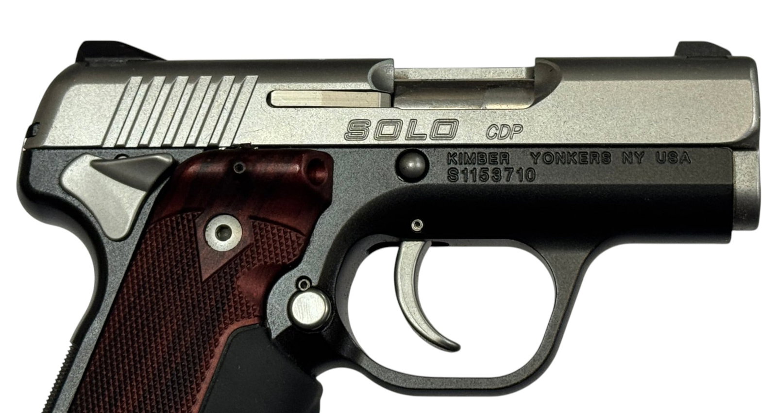 Excellent Kimber Solo CDP Semi-Automatic 9mm Compact Pistol with Lasergrip - 4