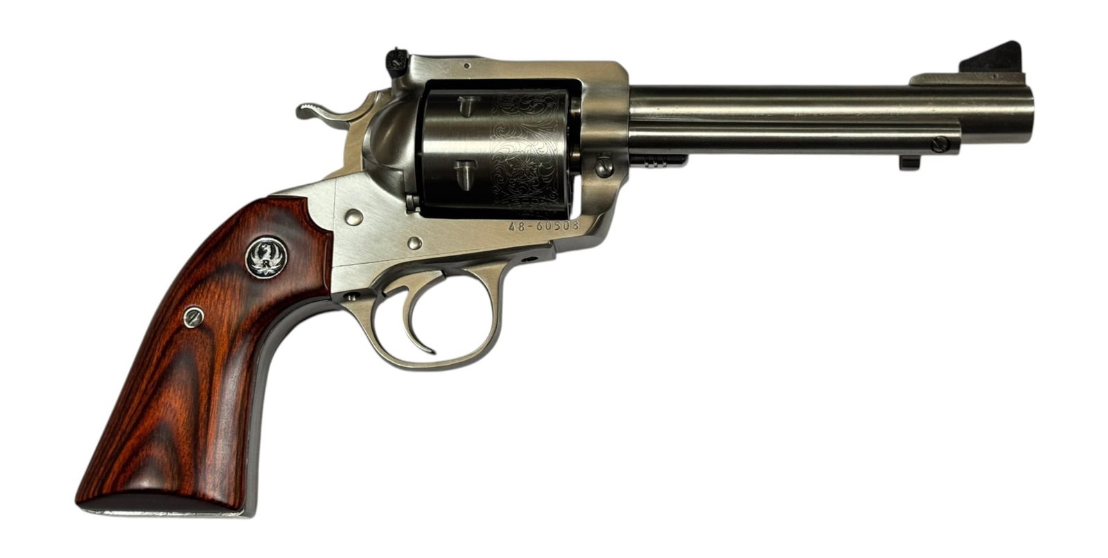 Excellent 2013 Ruger New Model Blackhawk .45 LC 5.5” Revolver with Original Box - 6