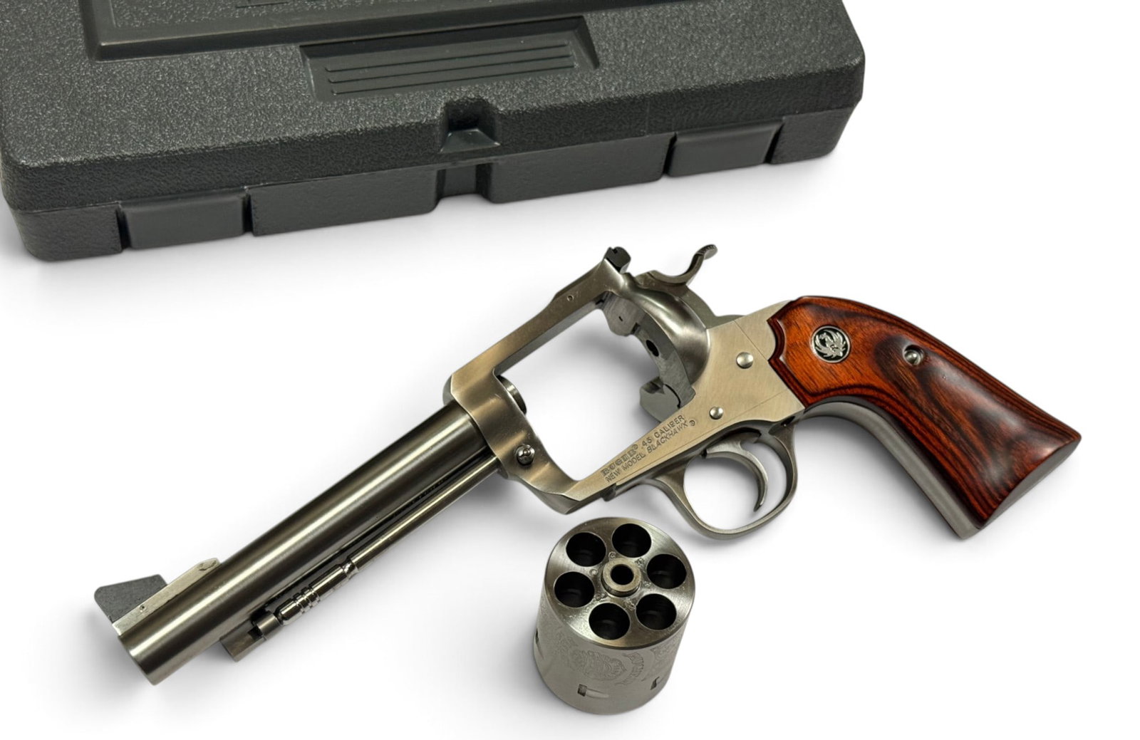 Excellent 2013 Ruger New Model Blackhawk .45 LC 5.5” Revolver with Original Box - 7