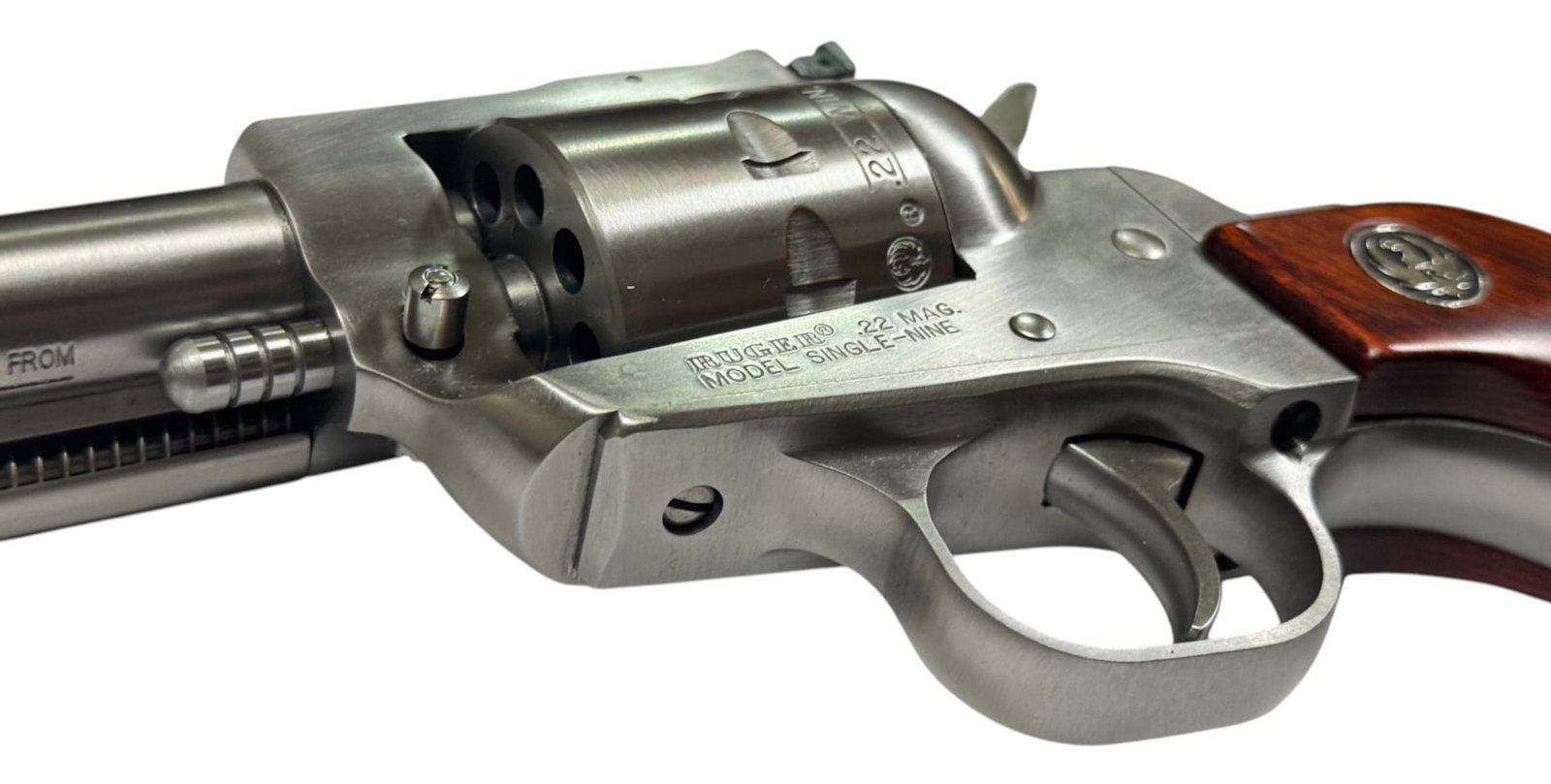 LNIB 2013 Ruger Model Single-Nine .22 WMRF 6.5” Stainless Revolver in Original Box - 16