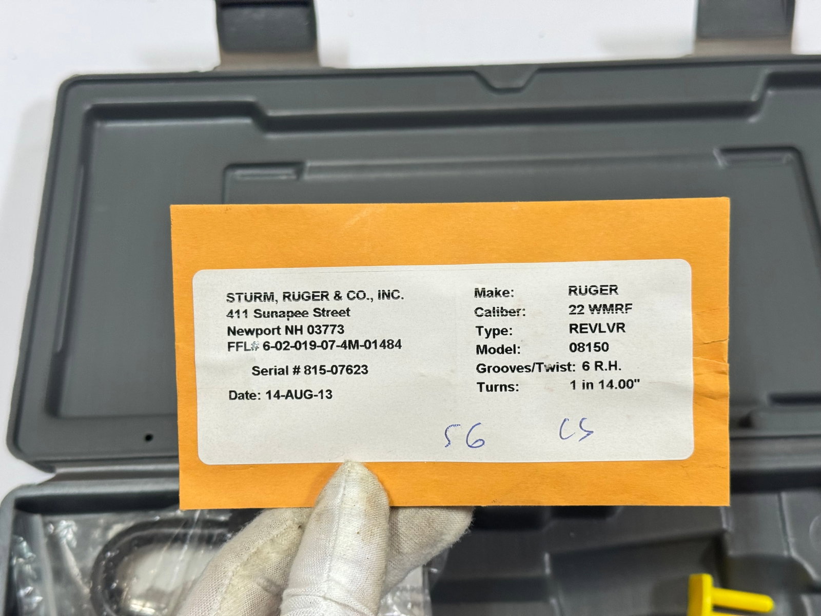 LNIB 2013 Ruger Model Single-Nine .22 WMRF 6.5” Stainless Revolver in Original Box - 5