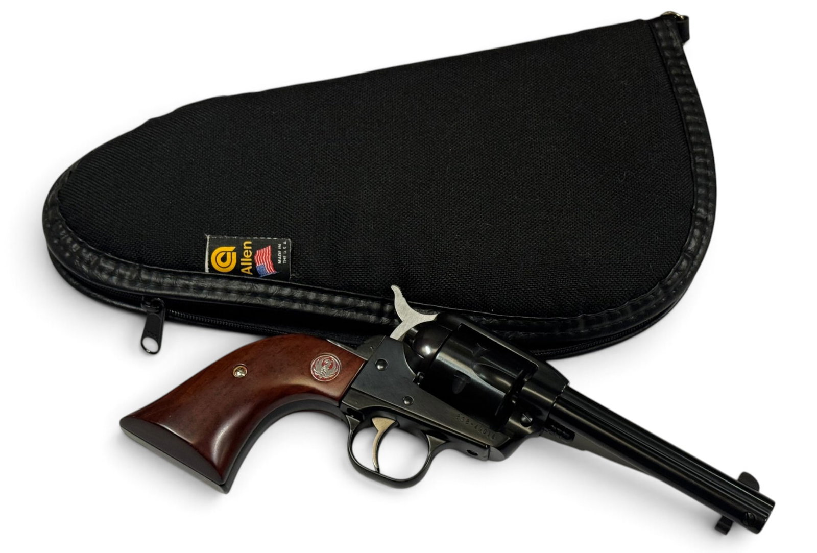Excellent 2003 Ruger 50th Anniversary Model Single-Six .22 LR Blued 4.75” Revolver w/ Case - 2