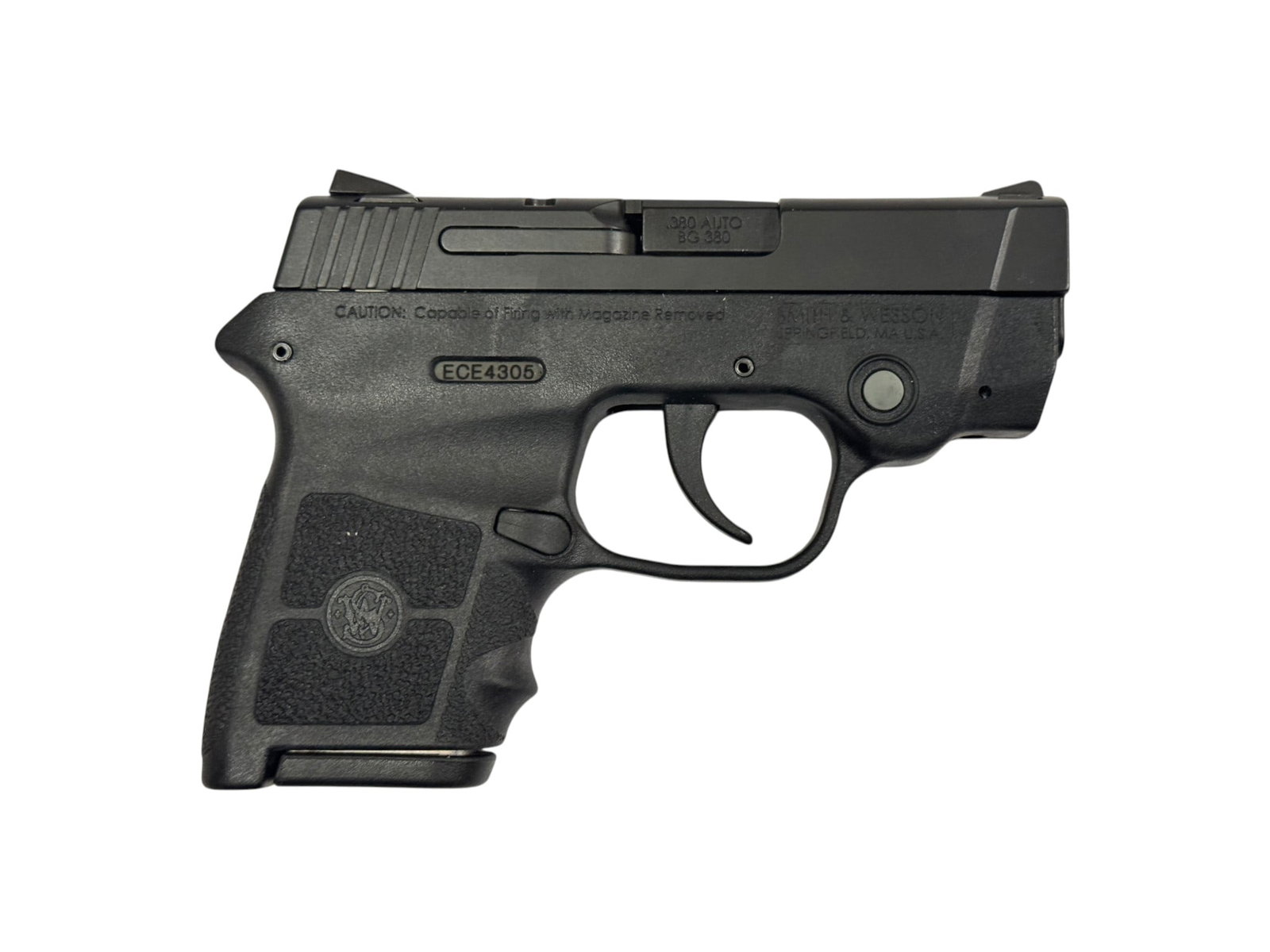 Excellent Smith & Wesson Bodyguard .380 ACP Pistol with Laser & Pocketshot Holster - 4