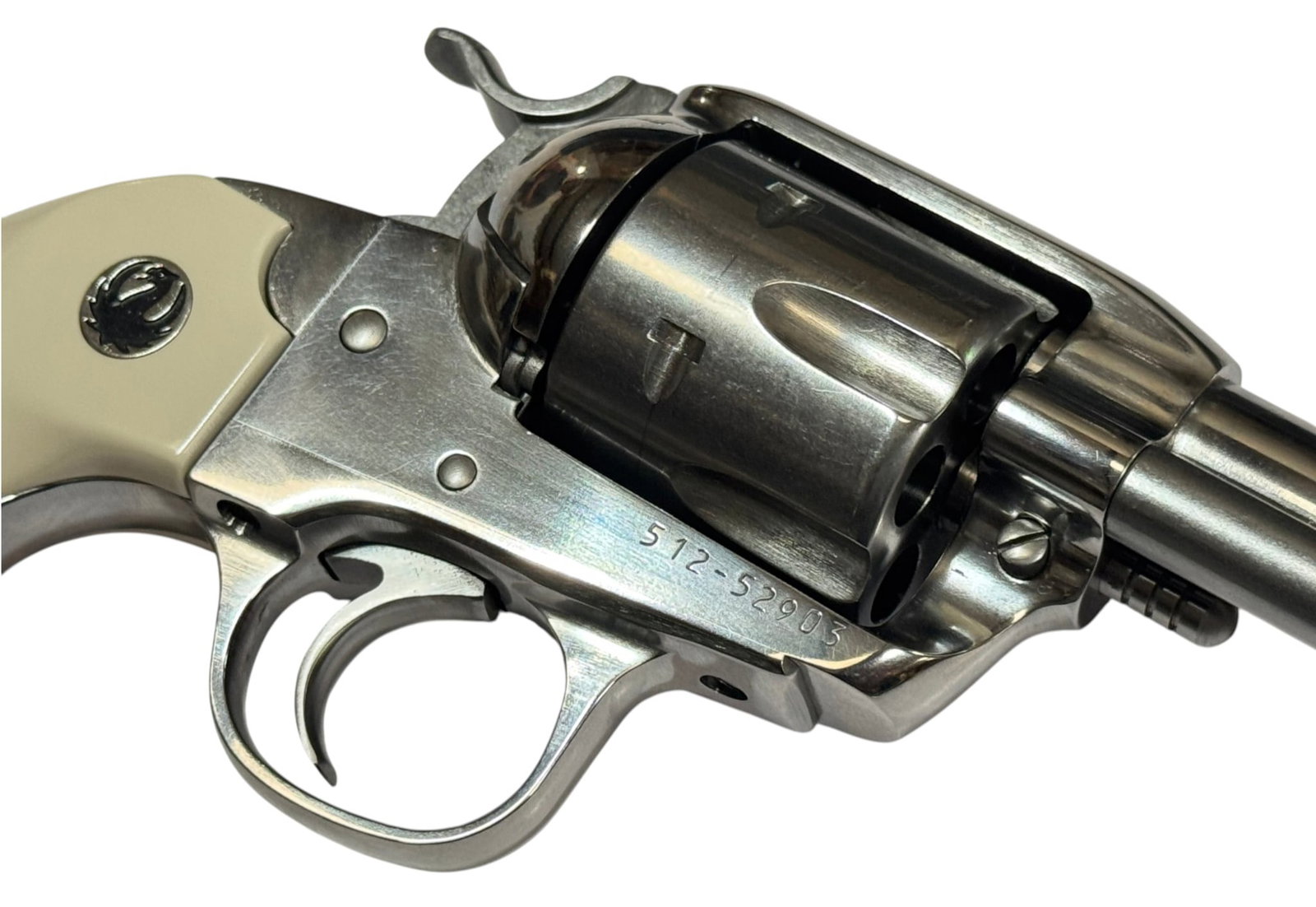 LNIB 2013 Ruger New Vaquero .357 MAG. High Gloss Stainless Revolver in Case  - 17