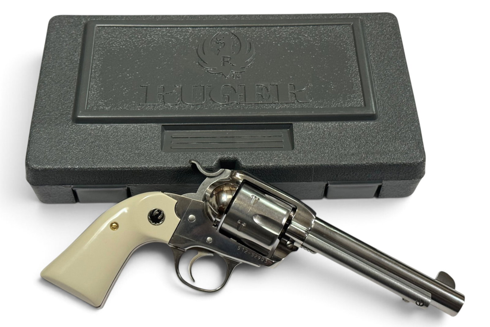 LNIB 2013 Ruger New Vaquero .357 MAG. High Gloss Stainless Revolver in Case  - 2
