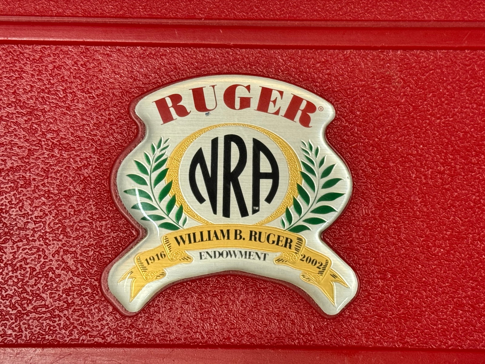 NIB 2003 Ruger Mark II NRA 50th Anniversary .22 LR Special Edition Pistol in Red Case - 5