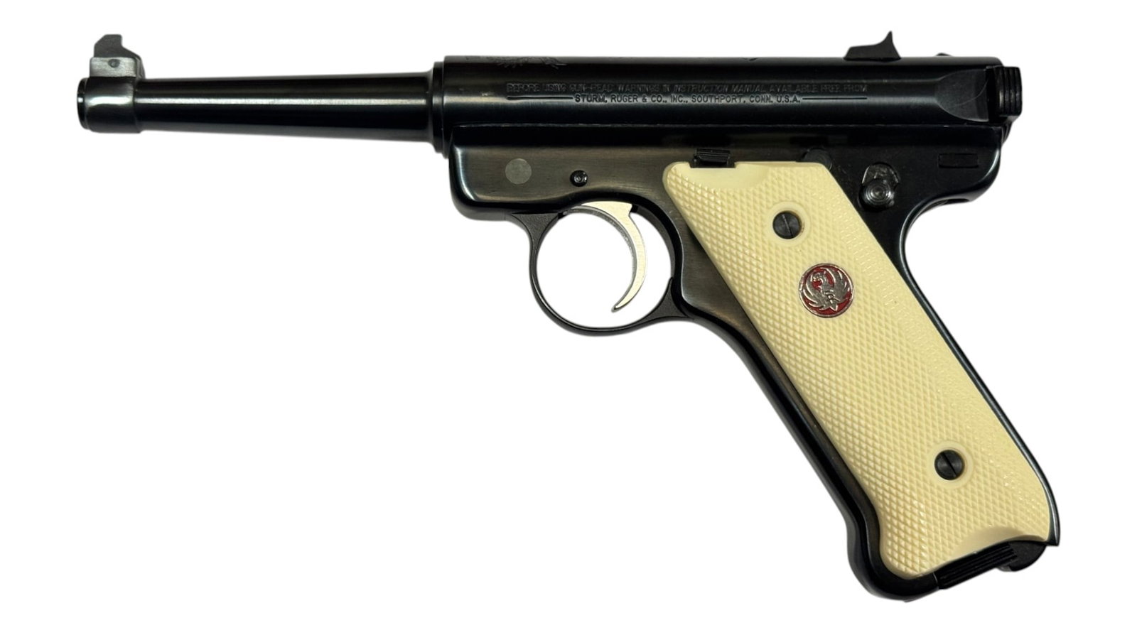 NIB 2003 Ruger Mark II NRA 50th Anniversary .22 LR Special Edition Pistol in Red Case - 6