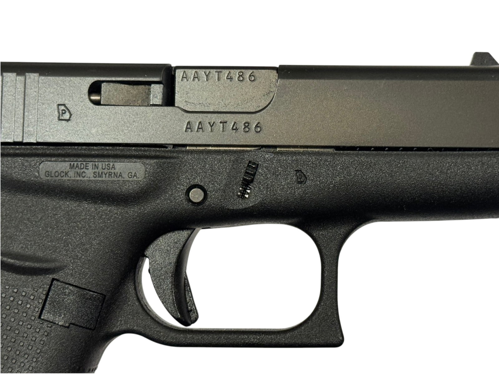 Excellent Glock Model 42 Gen 5 .380 ACP Semi-Automatic Pistol w/ 5 Mags in Case - 6