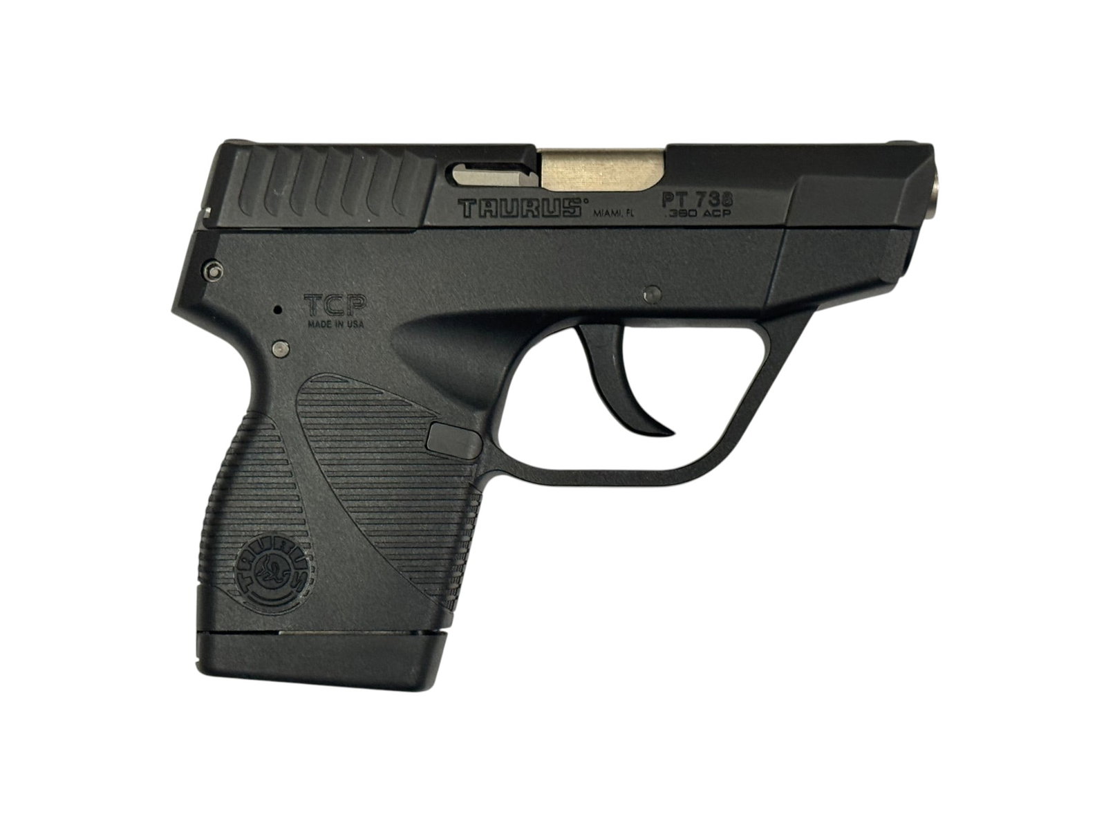 Excellent Taurus PT 738 TCP .380 ACP Semi-Automatic Pistol - 2