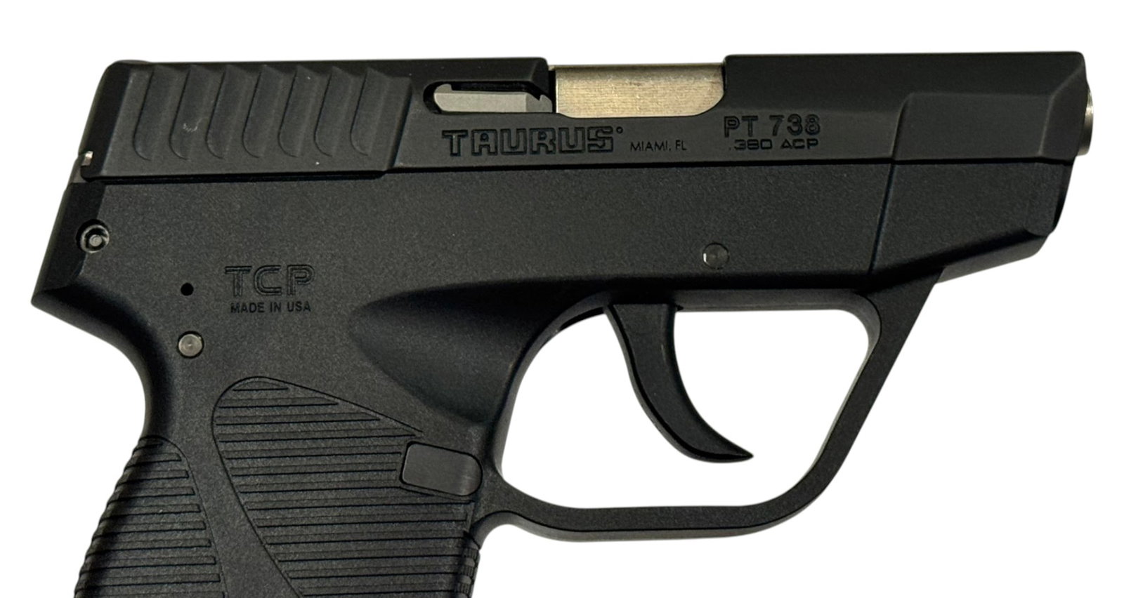 Excellent Taurus PT 738 TCP .380 ACP Semi-Automatic Pistol - 5