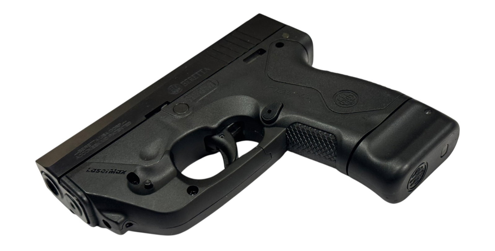 LNIB Beretta BU9 Nano Semi-Automatic 9mm Pistol with 2 Mags & Laser - 11