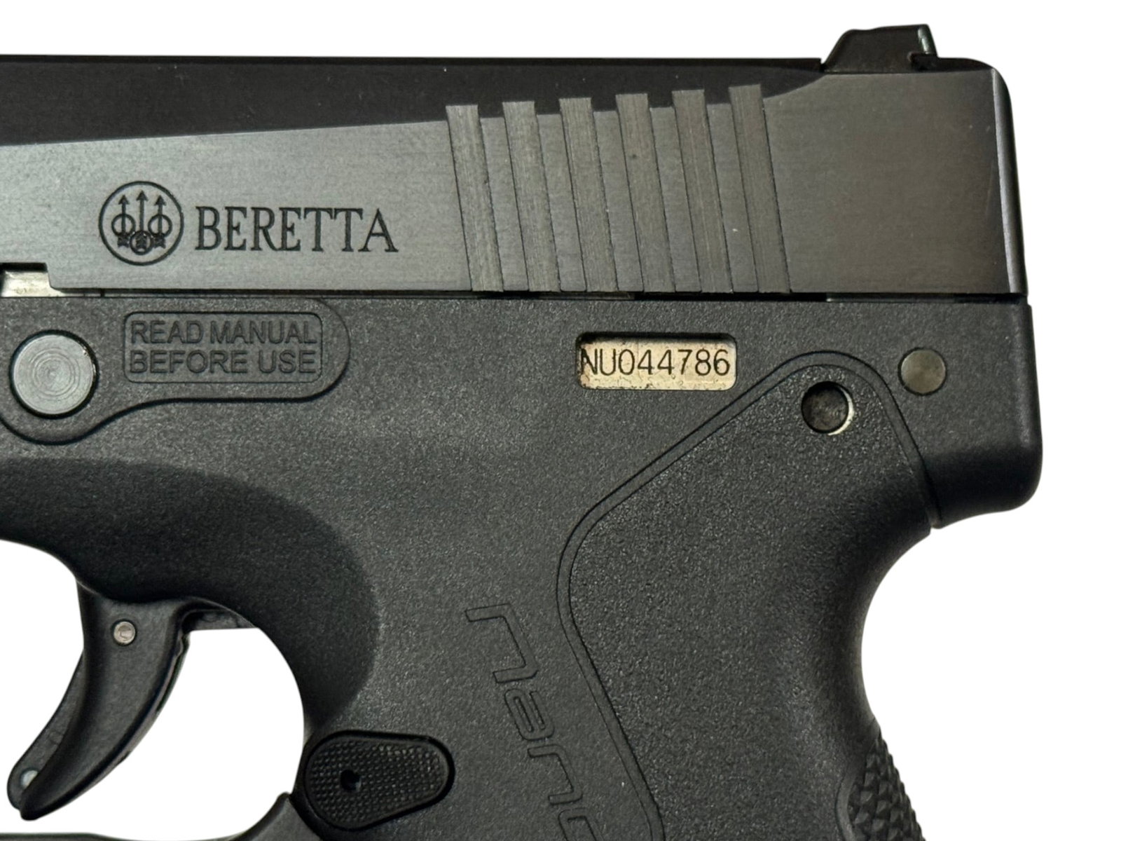 LNIB Beretta BU9 Nano Semi-Automatic 9mm Pistol with 2 Mags & Laser - 8