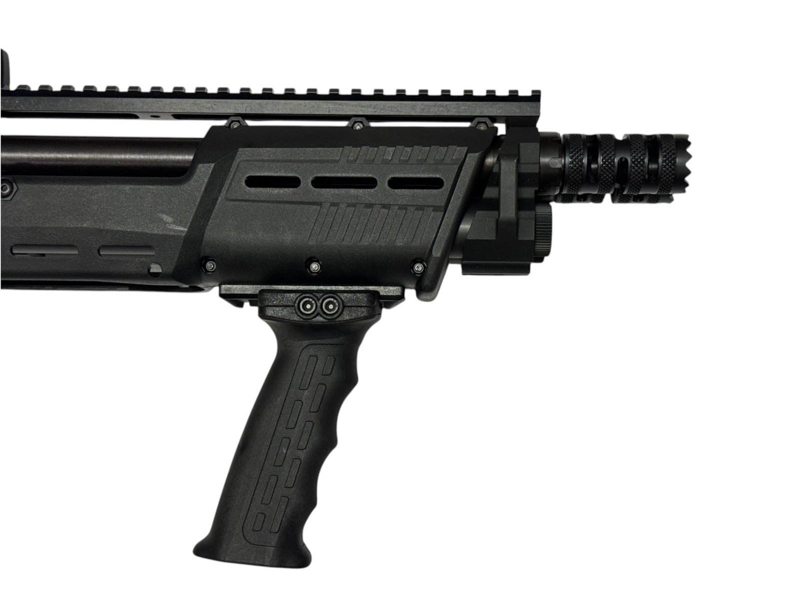 Excellent Standard Manf. DP-12 Double Barrel 12 GA. Shotgun w/ Holographic Sight & Breacher Chokes - 10