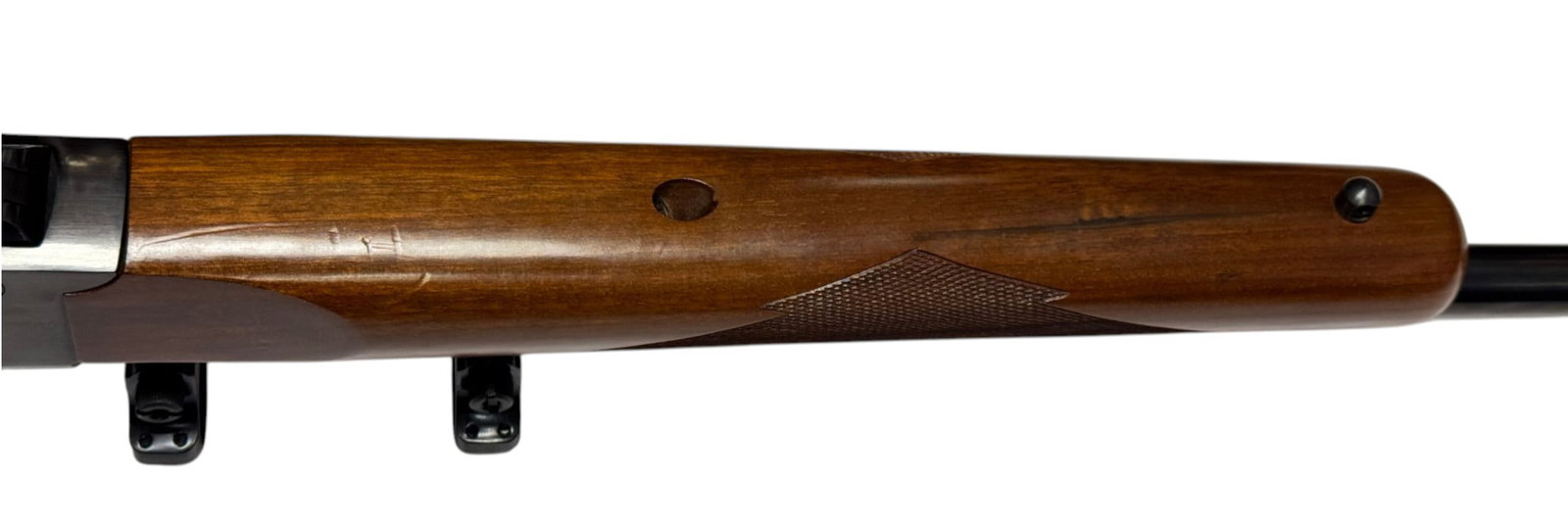 Excellent 1981 Ruger No.1 .22-250 REM. Single-Shot Falling Block Rifle w/ Factory 30mm Scope Rings - 18