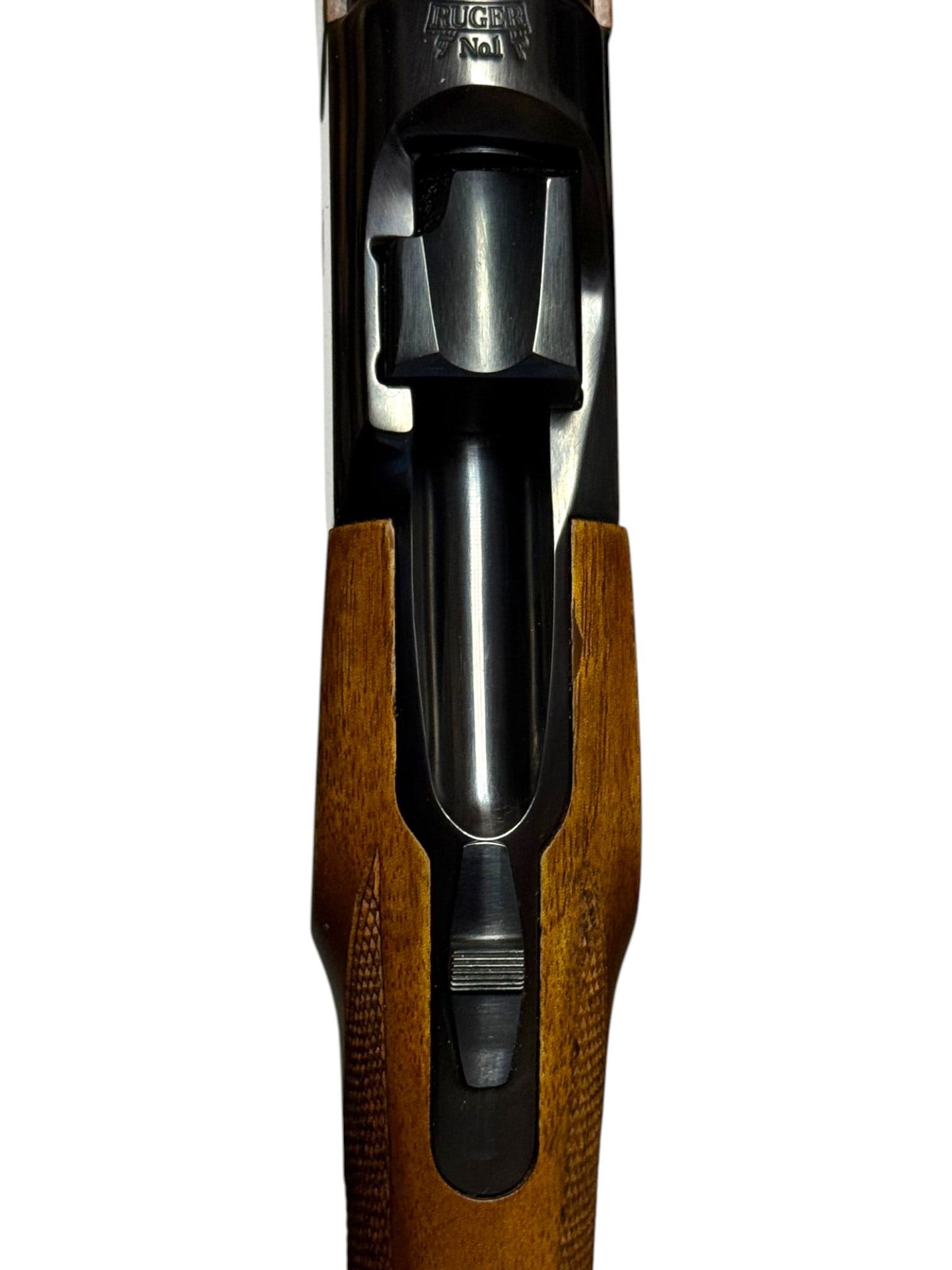 Excellent 1981 Ruger No.1 .22-250 REM. Single-Shot Falling Block Rifle w/ Factory 30mm Scope Rings - 5