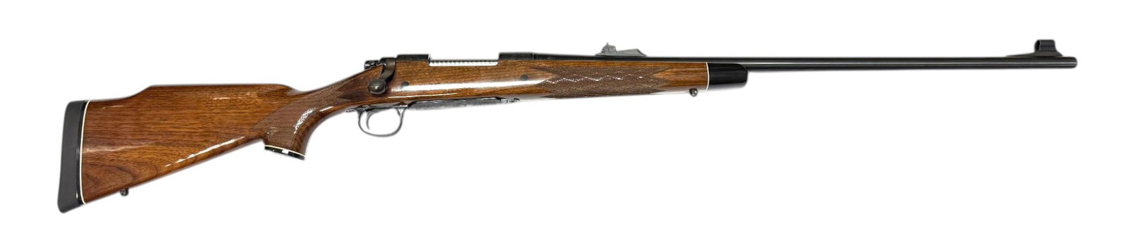 Excellent Remington Model 700 BDL Custom Deluxe Engraved .338 REM. ULTRA MAG. Bolt Action Rifle - 3