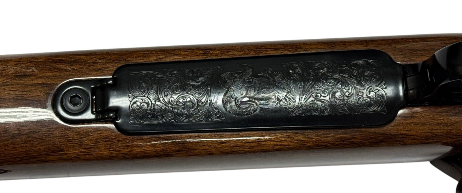 Excellent Remington Model 700 BDL Custom Deluxe Engraved .338 REM. ULTRA MAG. Bolt Action Rifle - 7
