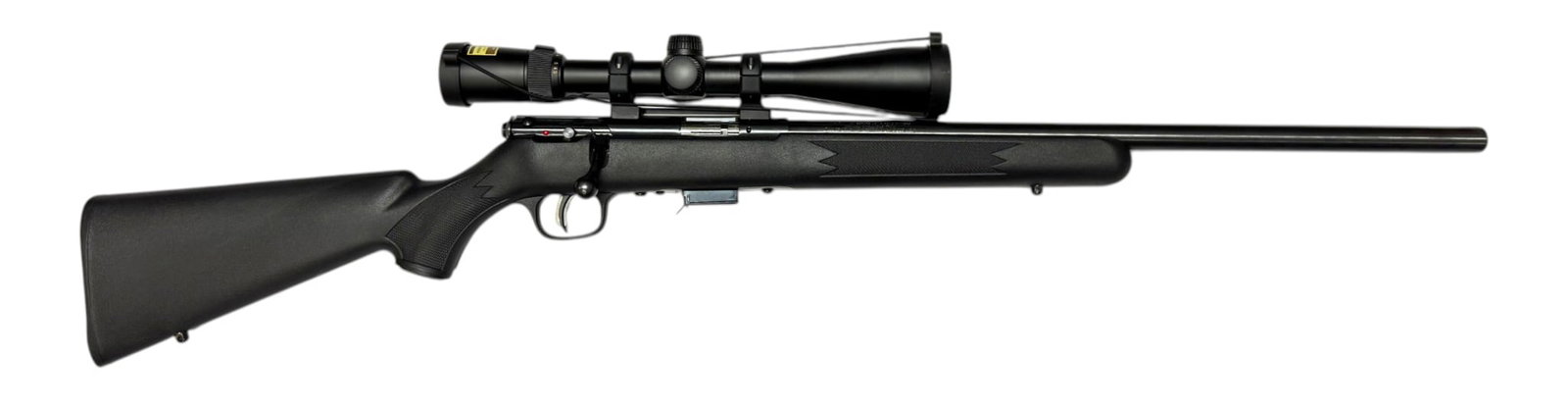 Excellent Savage Model 93R17 .17 HMR Bolt Action Rifle with Nikon Coyote Special Scope - 2