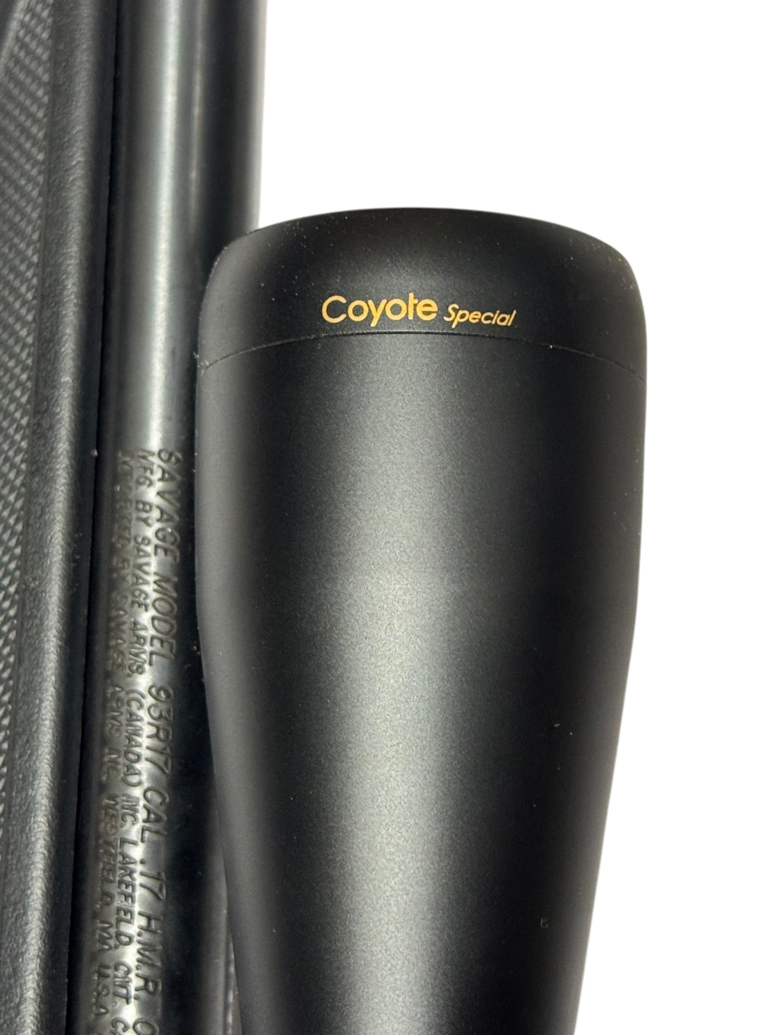 Excellent Savage Model 93R17 .17 HMR Bolt Action Rifle with Nikon Coyote Special Scope - 7