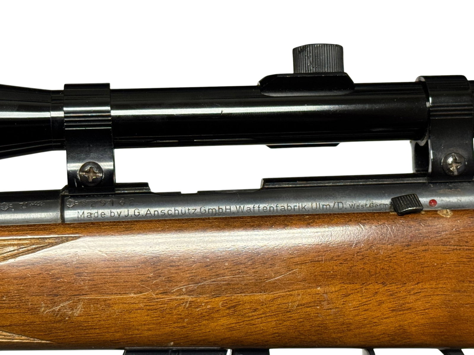 1971 Anschutz Model 1400 .22 LR Bolt Action Rifle with Scope - 13