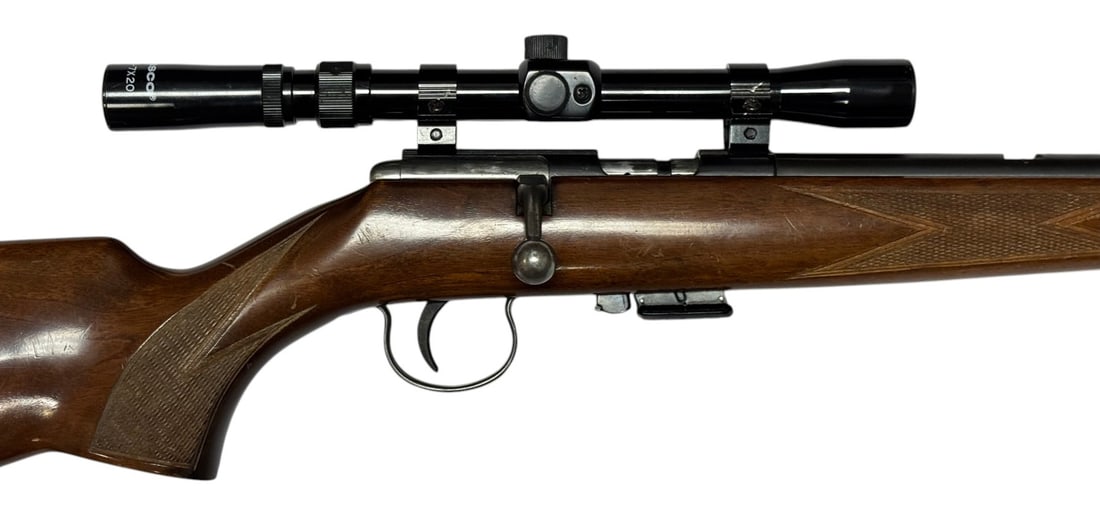 1971 Anschutz Model 1400 .22 LR Bolt Action Rifle with Scope - 15