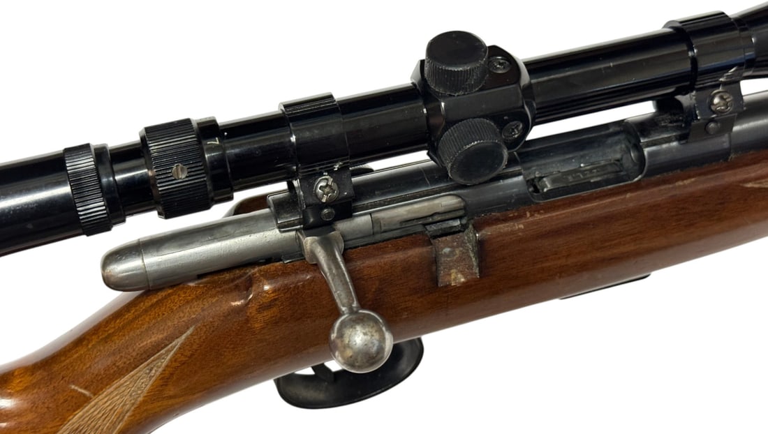 1971 Anschutz Model 1400 .22 LR Bolt Action Rifle with Scope - 18