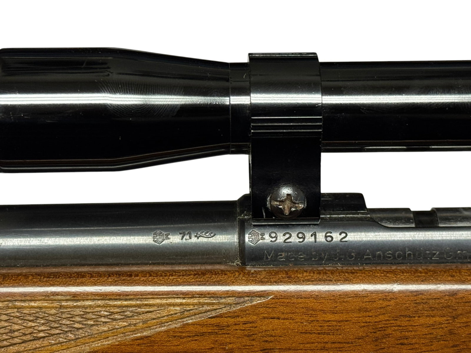 1971 Anschutz Model 1400 .22 LR Bolt Action Rifle with Scope - 3