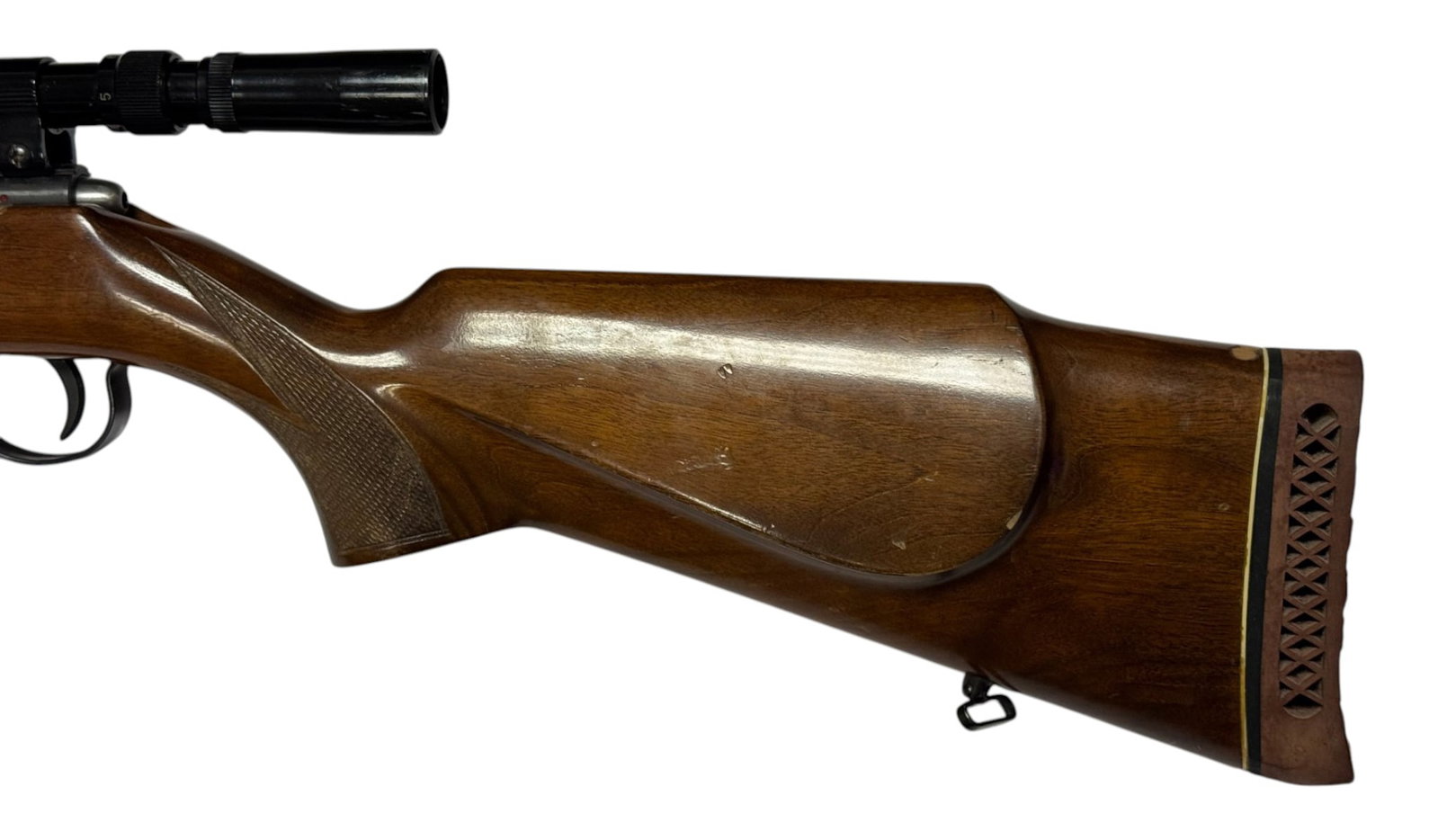 1971 Anschutz Model 1400 .22 LR Bolt Action Rifle with Scope - 8