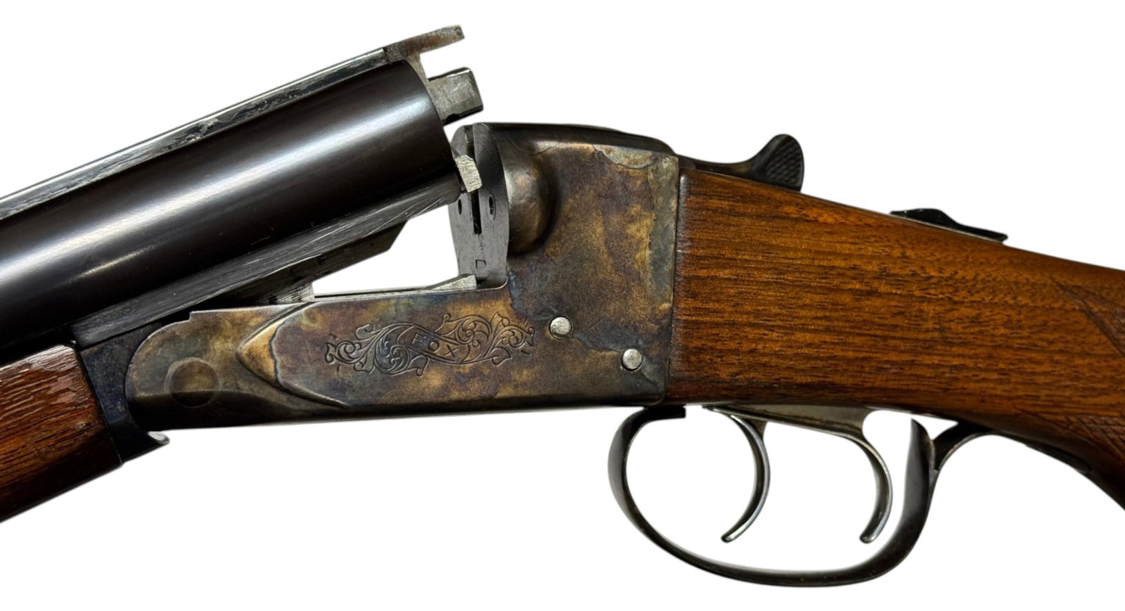 Excellent 1950 Fox/Savage Model B 20 GA. SXS Double Barrel Shotgun - 4