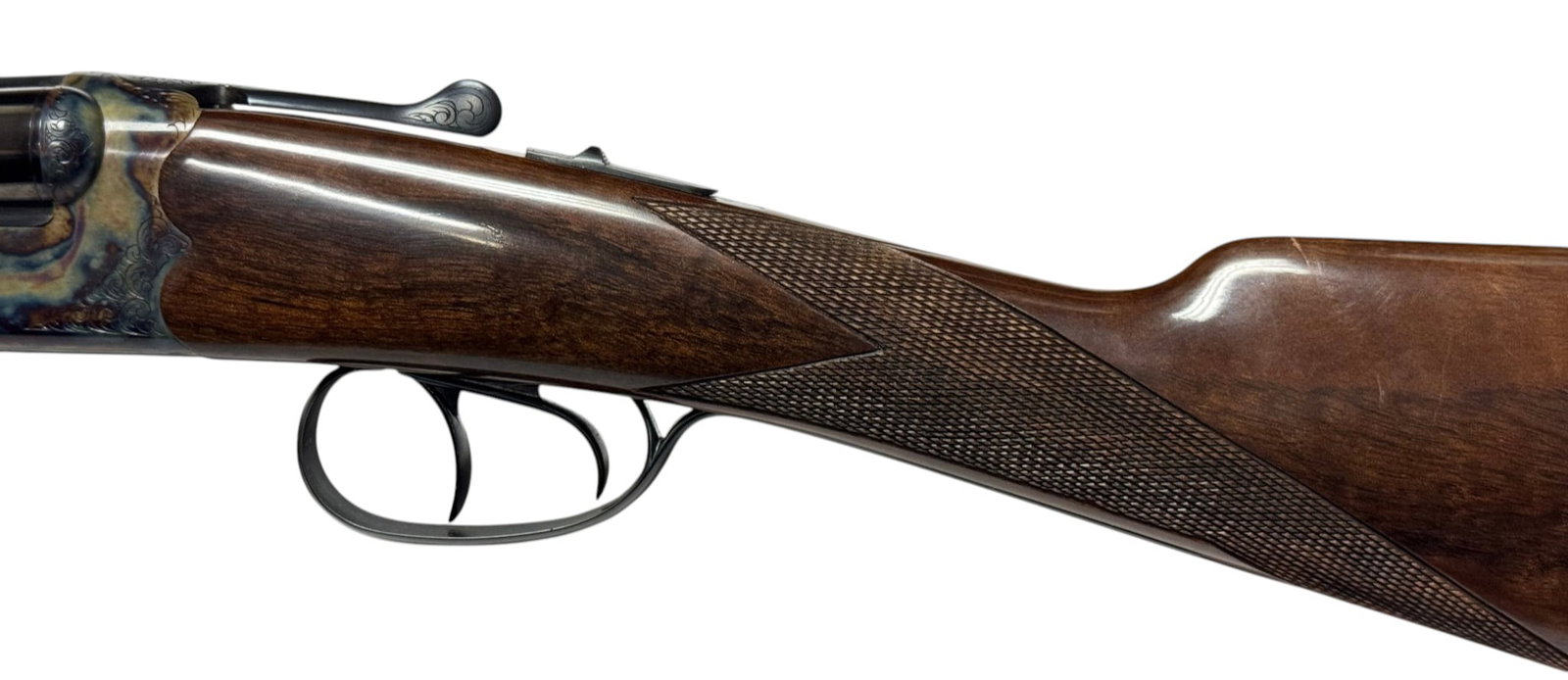 Excellent Dickinson Estate Series 28 GA. SXS Double Barrel Shotgun w/ English Straight Stock - 15