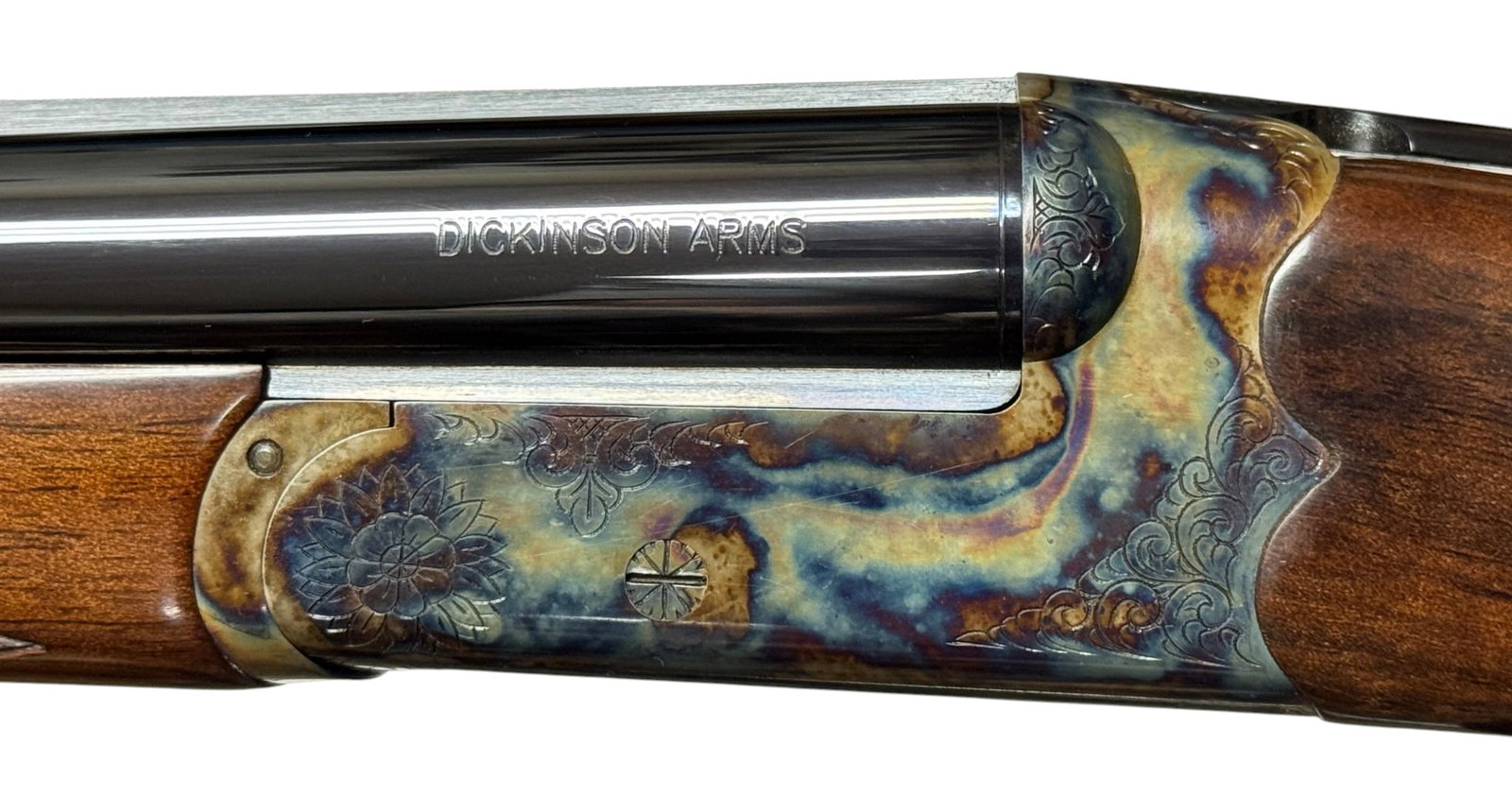 Excellent Dickinson Estate Series 28 GA. SXS Double Barrel Shotgun w/ English Straight Stock - 4