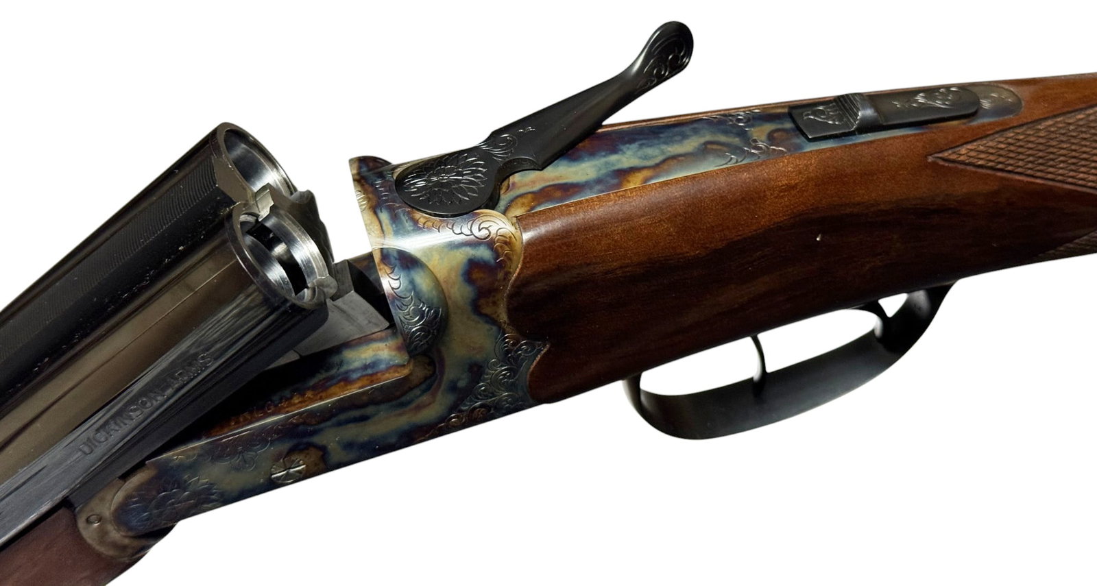Excellent Dickinson Estate Series 28 GA. SXS Double Barrel Shotgun w/ English Straight Stock - 9