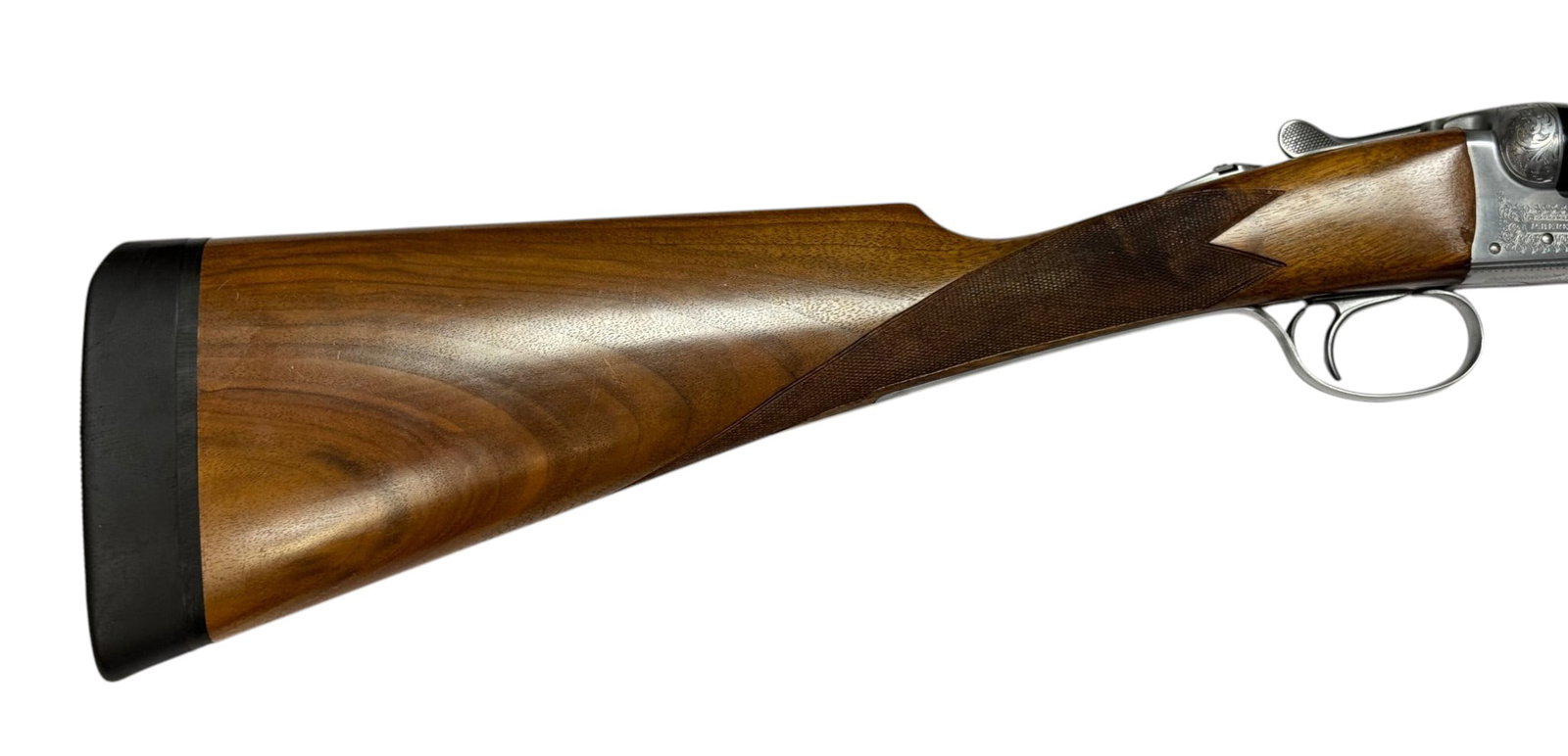 Excellent Beretta Silver Hawk Model 470 12 GA. SXS Double Barrel Shotgun - 12