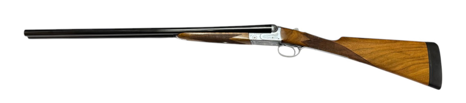 Excellent Beretta Silver Hawk Model 470 12 GA. SXS Double Barrel Shotgun - 2