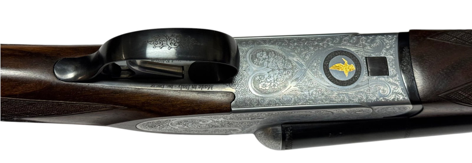 Excellent FAUSTI "NA Rod & Gun Club" Limited Edition 12 GA. SXS Double Barrel Shotgun - 12