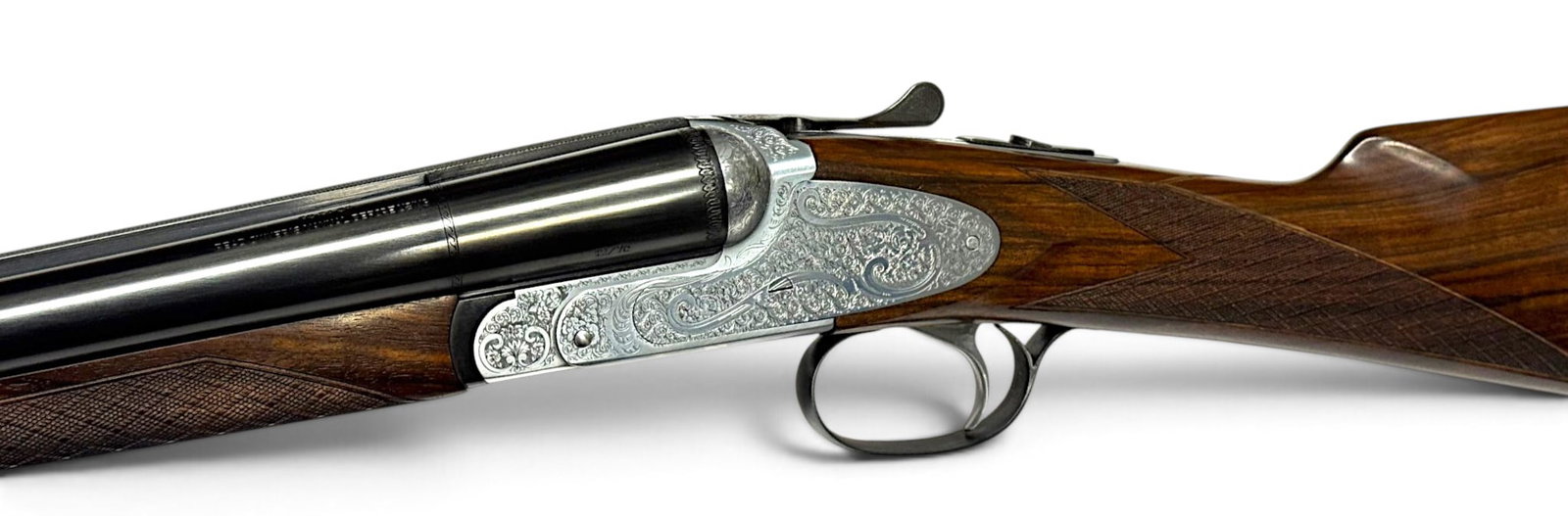 Excellent FAUSTI "NA Rod & Gun Club" Limited Edition 12 GA. SXS Double Barrel Shotgun: S#: NARGC025 | 28” Solid Rib Barrels | 3” Chambers | 14.75" LOP | Ejectors | Italian-made limited-edition shotgun produced for the North American Rod & Gun Club (NARGC) | Marked 25/200 |